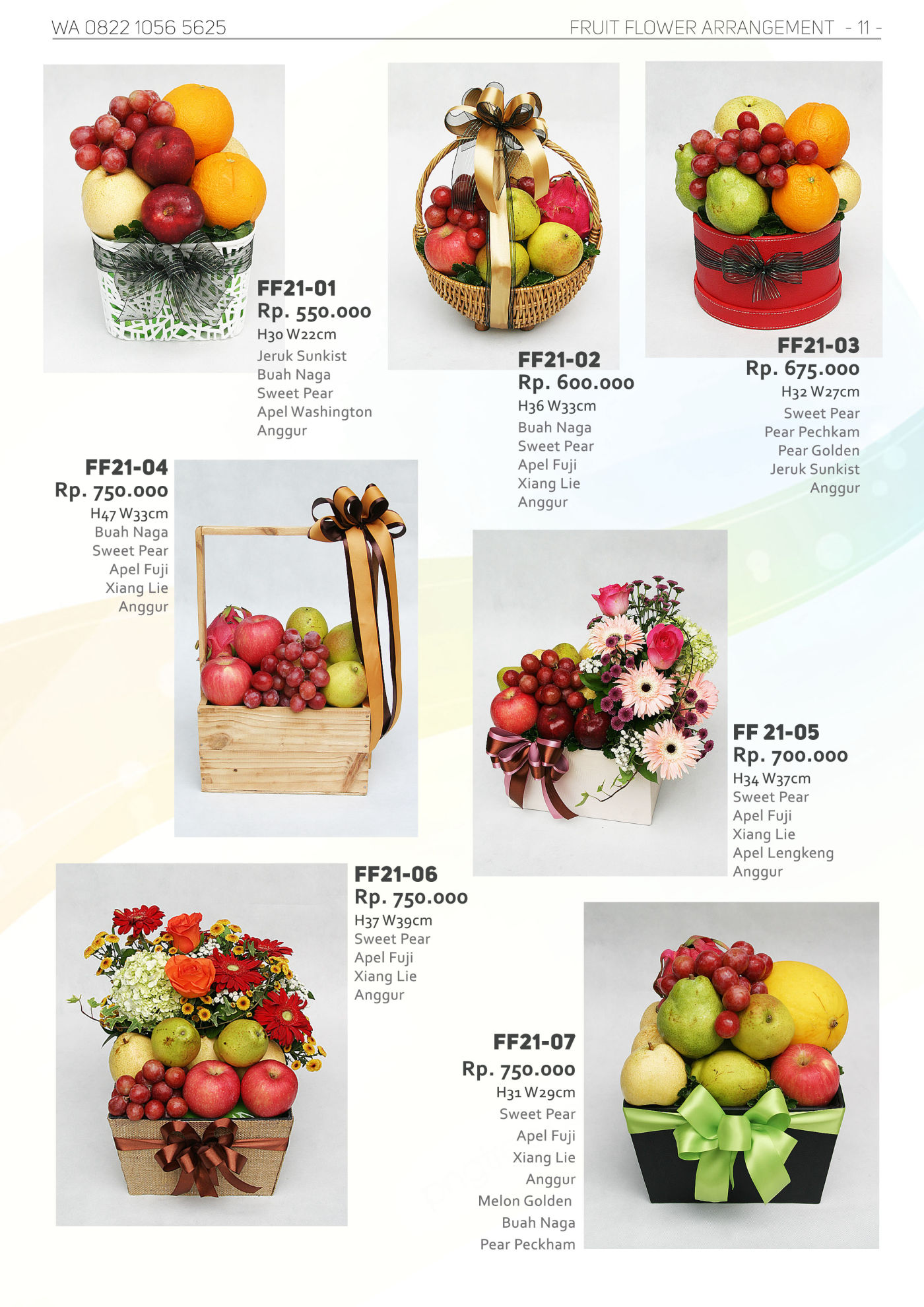 Fruit Flower Arrangement