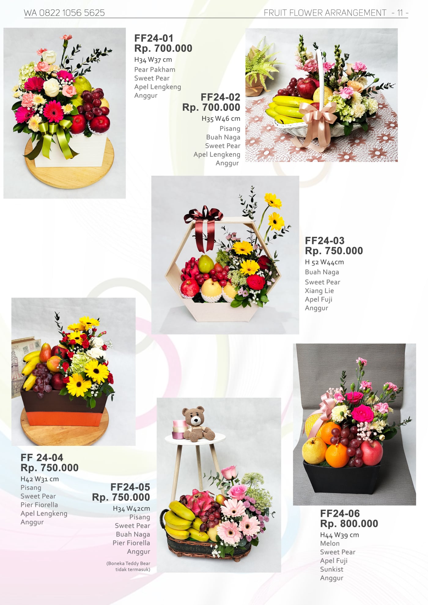 Fruit Flower Arrangement