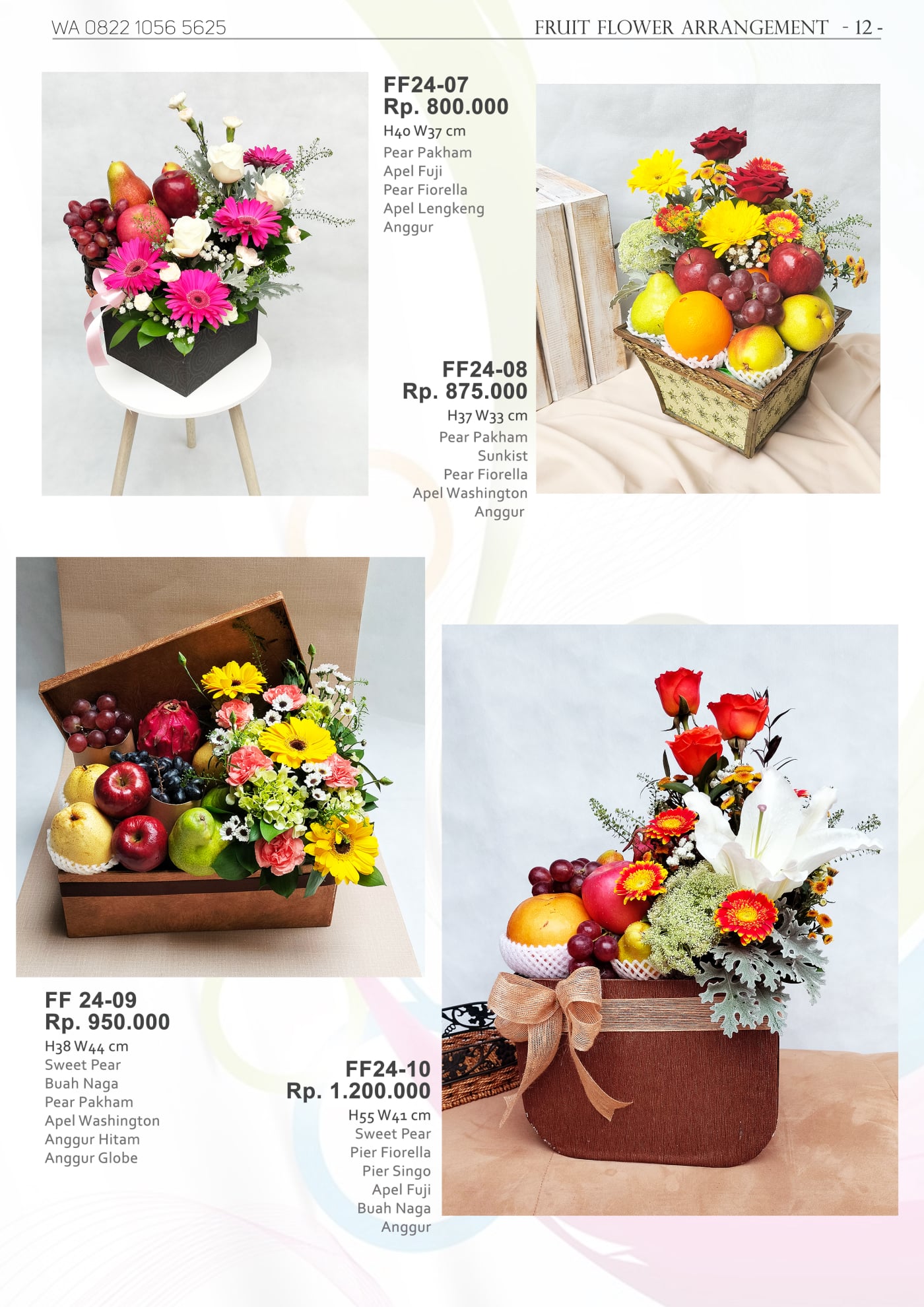 Fruit Flower Arrangement